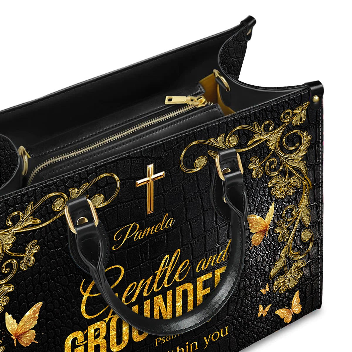 CHRISTIANARTBAG Handbags - Peaceful Christian Bag for Loyal Women – DISC Type S | Calm & Faithful Purse - CAB04160625.