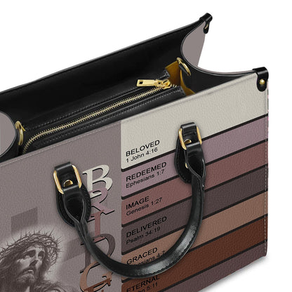 Uncover the sacred meaning of your name - Personalized Leather Handbag – Free Clutch Purse | CHRISTIANARTBAG