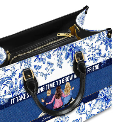 Personalized Leather Handbag with Custom Girl Designs & Bible Verse – CHRISTIANARTBAG Christian Friendship Bag