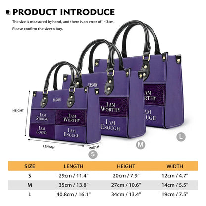 CHRISTIANARTBAG Personalized Leather Handbag & Long Wallet Set