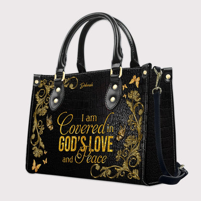 CHRISTIANARTBAG Handbags - Christian Affirmation Leather Handbag for Women – Faith-Based Bible Verse Purse – Inspirational Gift for Moms - CABLTB01062125