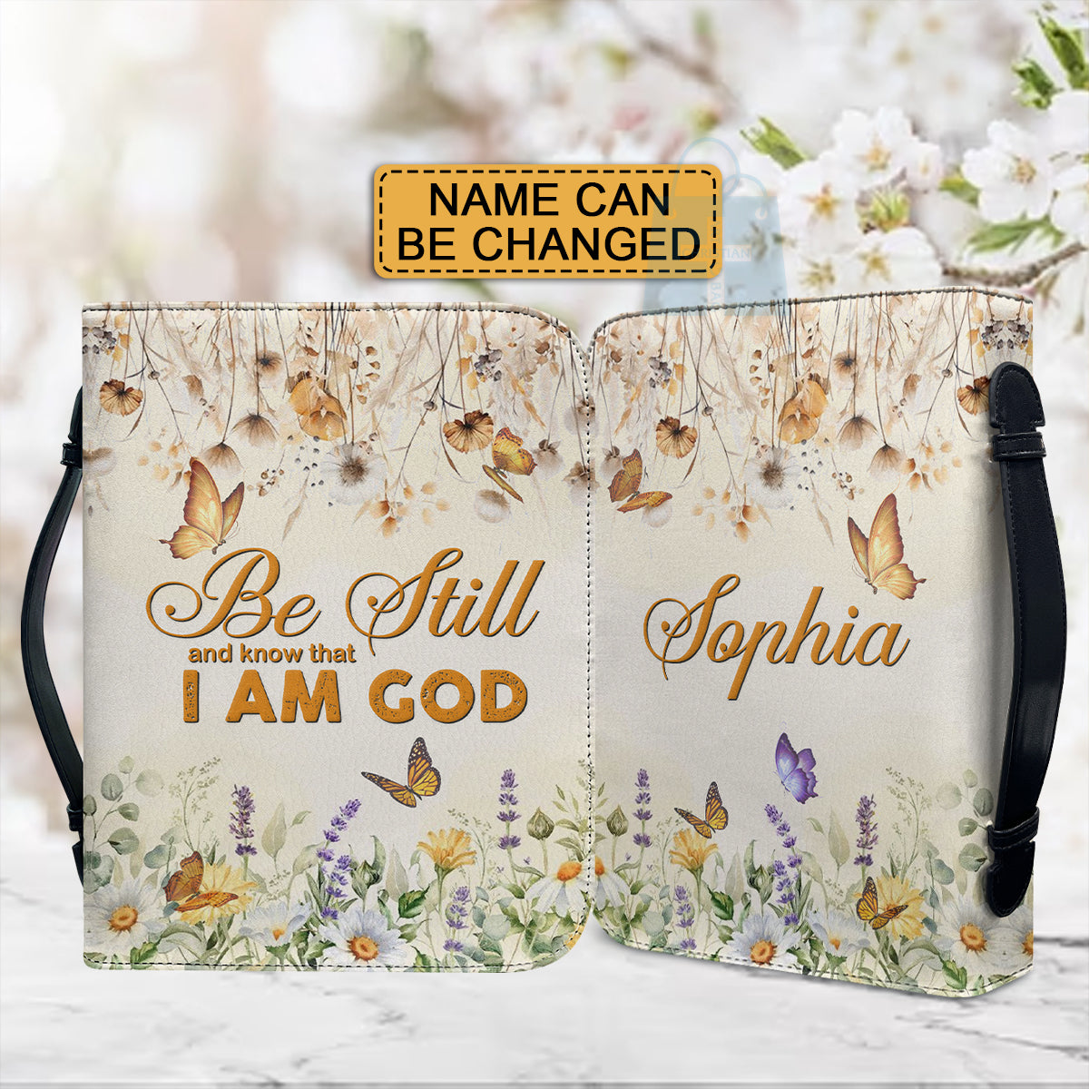 Christianartbag Bible Cover, Who I Am In Christ Bible Cover, Personalized Bible Cover, Mom Bible Cover, Mother Days Gifts, CAB221223. - Christian Art Bag