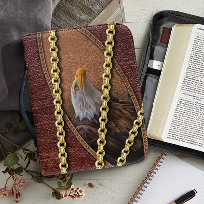 Christianartbag Bible Cover, Leather Animals Print Luxury PU Bible Cover Case Handbag For Women Storage Study Book Holy Boxes Zippered Bags. - Christian Art Bag