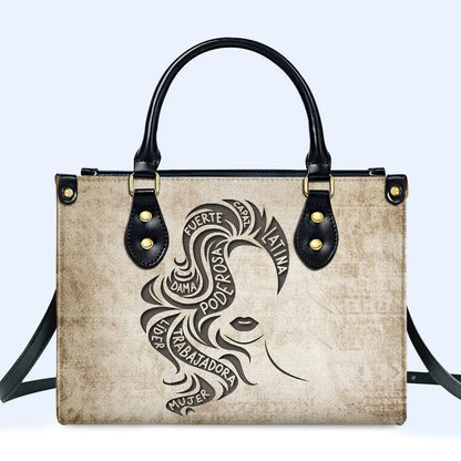 CHRISTIANARTBAG 'Empowered Woman' Personalized Vintage Leather Handbag - CABLTHB15300324.