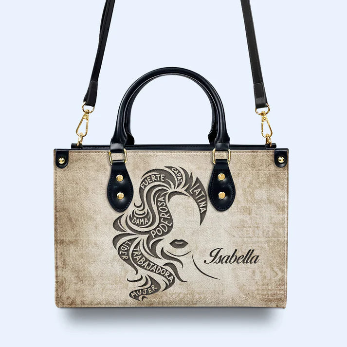 CHRISTIANARTBAG 'Empowered Woman' Personalized Vintage Leather Handbag - CABLTHB15300324.