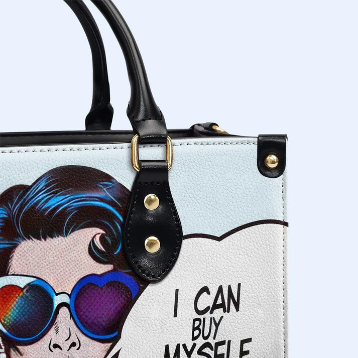 CHRISTIANARTBAG 'Independent Spirit' Personalized Pop Art Leather Handbag - CABLTHB16300324.