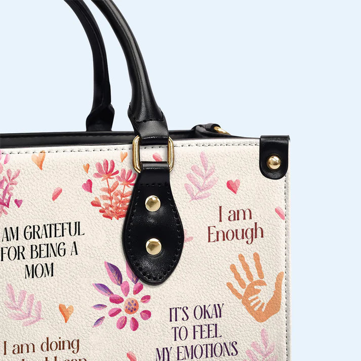 CHRISTIANARTBAG - Empowerment Elegance Tote - Personalized Leather Handbag - CABLTHB01310324.