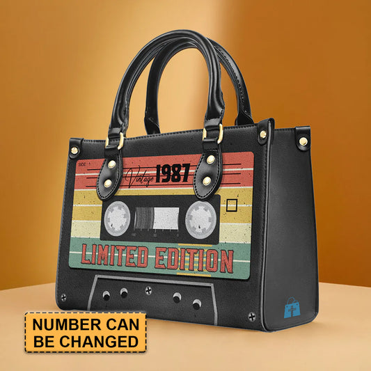 CHRISTIANARTBAG Limited Edition Vintage 1987 Cassette Tape Leather Handbag - CABLTHB03300324.