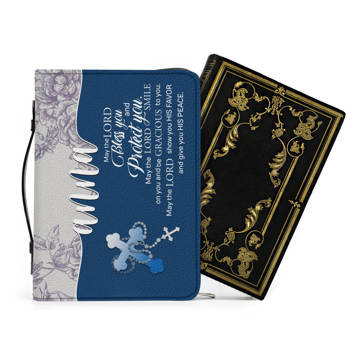 Personalized Bible Cover with Name & Verse – Multiple Colors Available | CHRISTIANARTBAG