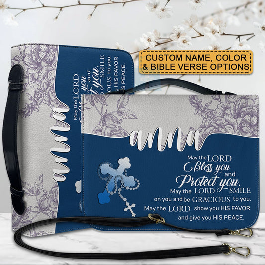 Personalized Bible Cover with Name & Verse – Multiple Colors Available | CHRISTIANARTBAG