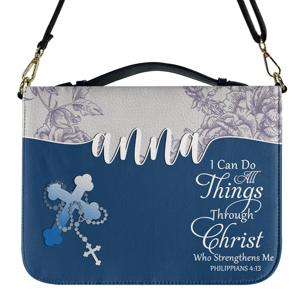 Personalized Bible Cover with Name & Verse – Multiple Colors Available | CHRISTIANARTBAG