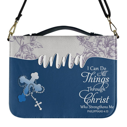 Personalized Bible Cover with Name & Verse – Multiple Colors Available | CHRISTIANARTBAG