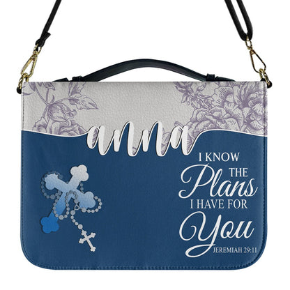 Personalized Bible Cover with Name & Verse – Multiple Colors Available | CHRISTIANARTBAG