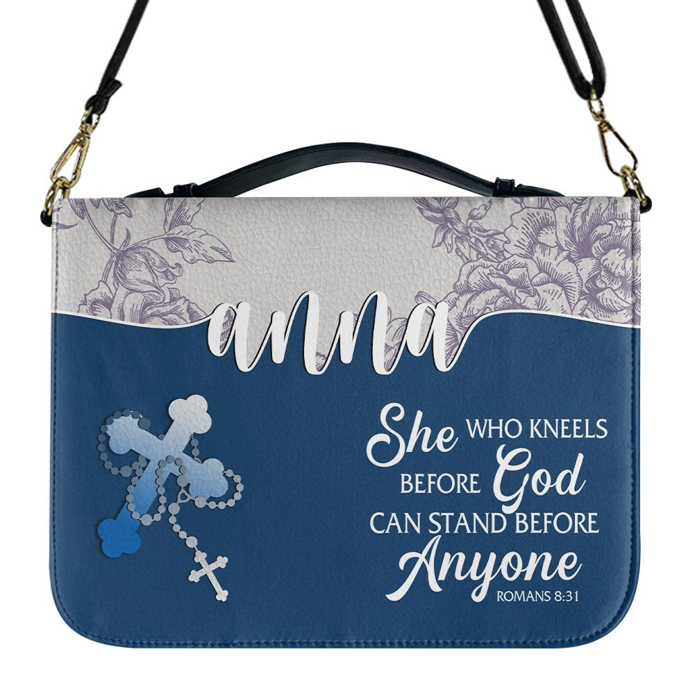 Personalized Bible Cover with Name & Verse – Multiple Colors Available | CHRISTIANARTBAG