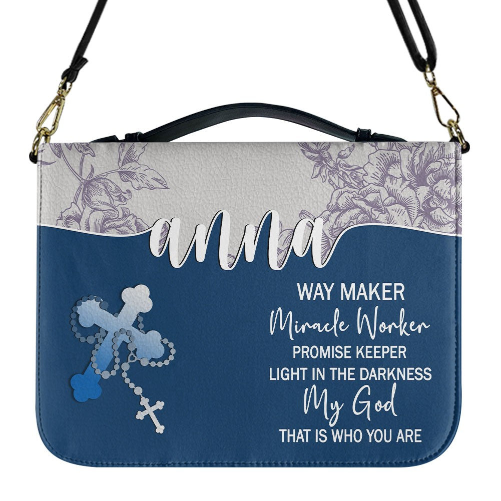Personalized Bible Cover with Name & Verse – Multiple Colors Available | CHRISTIANARTBAG