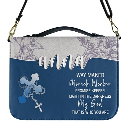 Personalized Bible Cover with Name & Verse – Multiple Colors Available | CHRISTIANARTBAG