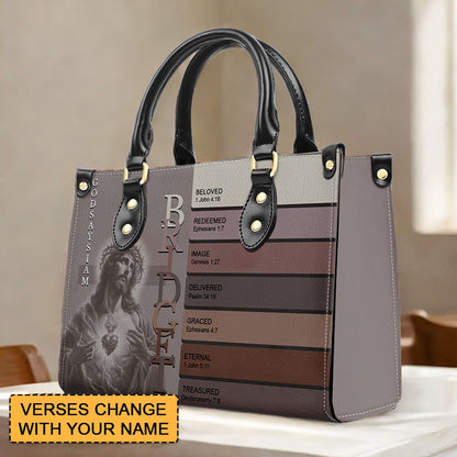 CHRISTIANARTBAG Handbags - Uncover the sacred meaning of your name - Custom Name & Color - Personalized Leather Handbag - CABLTB01250525