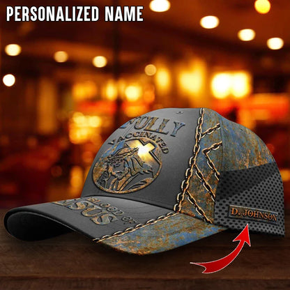 Christianartbag Cap, Custom name Jesus 3D All Over Print cap, warrior of Christ cap, Knight Templar, Jesus gift for Dad, Personalized Cap, Cap for Dad, CABCAP02060624.