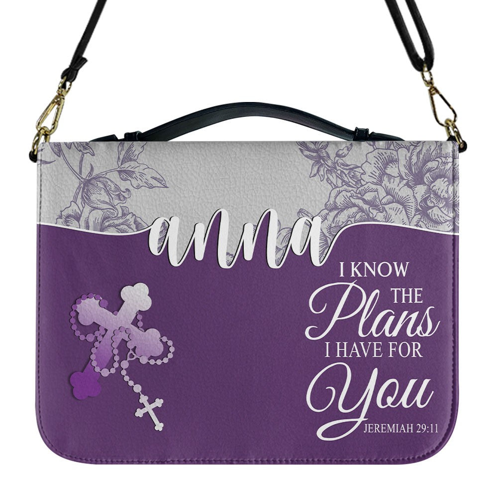 Personalized Bible Cover with Name & Verse – Multiple Colors Available | CHRISTIANARTBAG