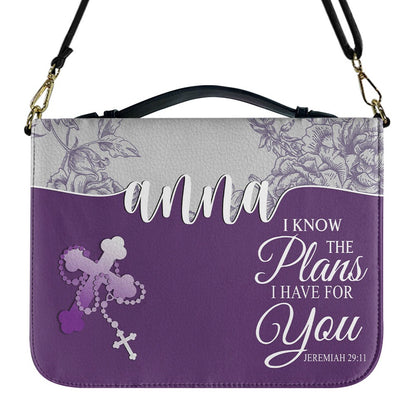 Personalized Bible Cover with Name & Verse – Multiple Colors Available | CHRISTIANARTBAG