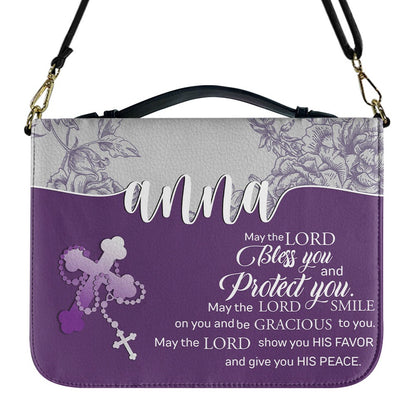 Personalized Bible Cover with Name & Verse – Multiple Colors Available | CHRISTIANARTBAG