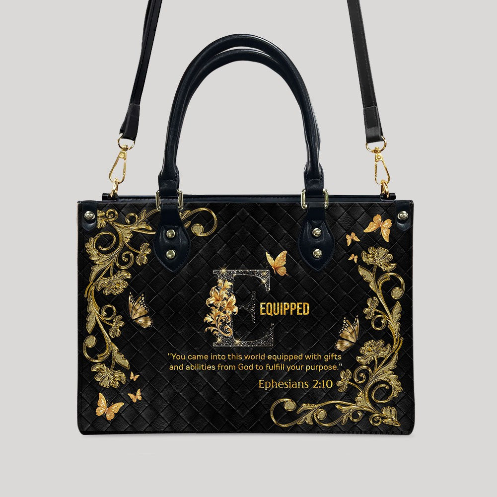 CHRISTIANARTBAG Handbags - Personalized Christian Handbag with Bible Verse – A to Z Alphabet Design – Your Letter, Your Verse, Your Faith – Inspirational Gift for Moms - CABLTB01062425