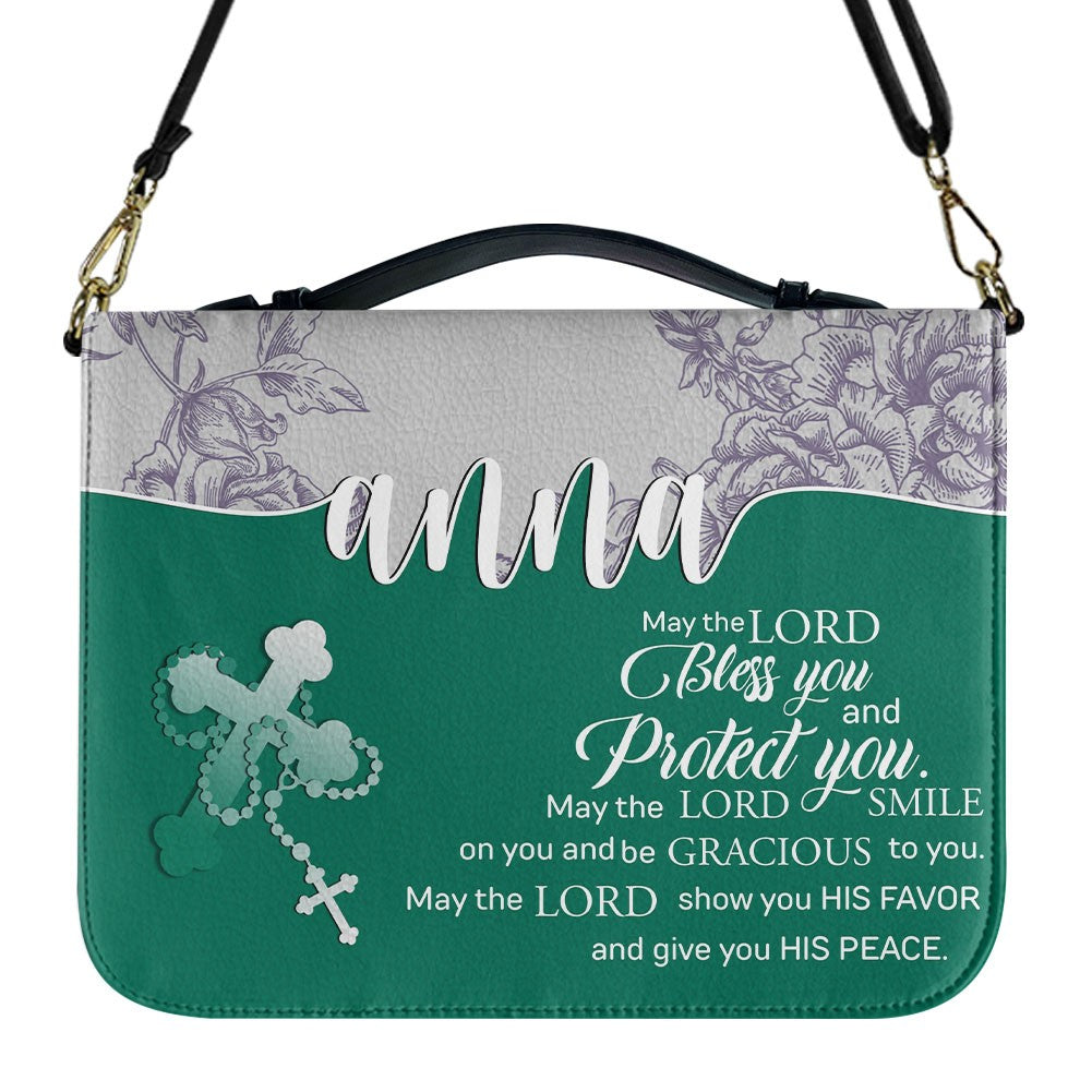Personalized Bible Cover with Name & Verse – Multiple Colors Available | CHRISTIANARTBAG