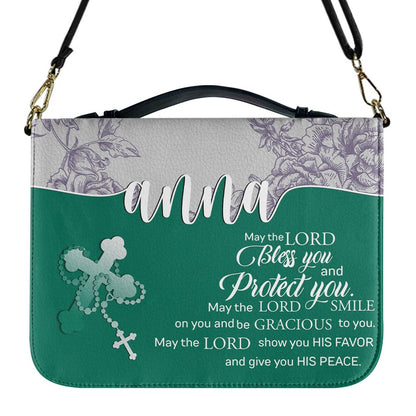 Personalized Bible Cover with Name & Verse – Multiple Colors Available | CHRISTIANARTBAG