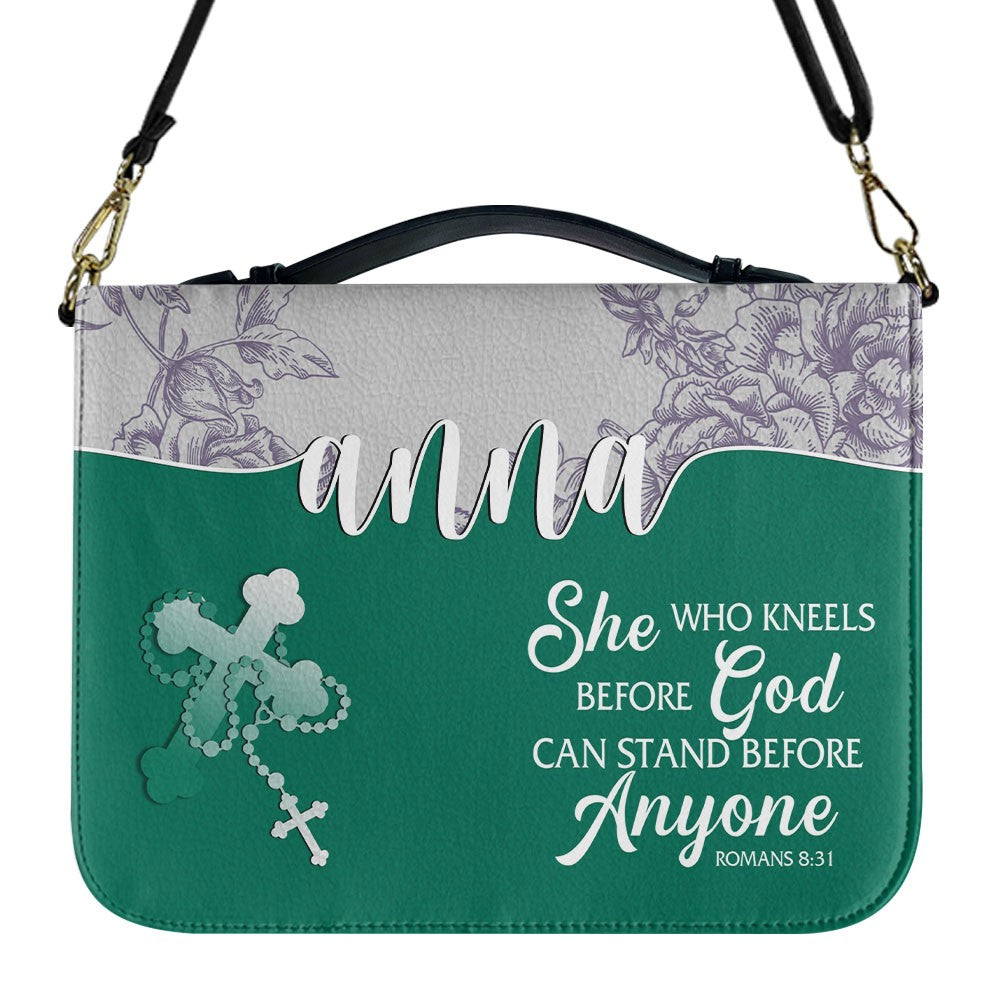 Personalized Bible Cover with Name & Verse – Multiple Colors Available | CHRISTIANARTBAG