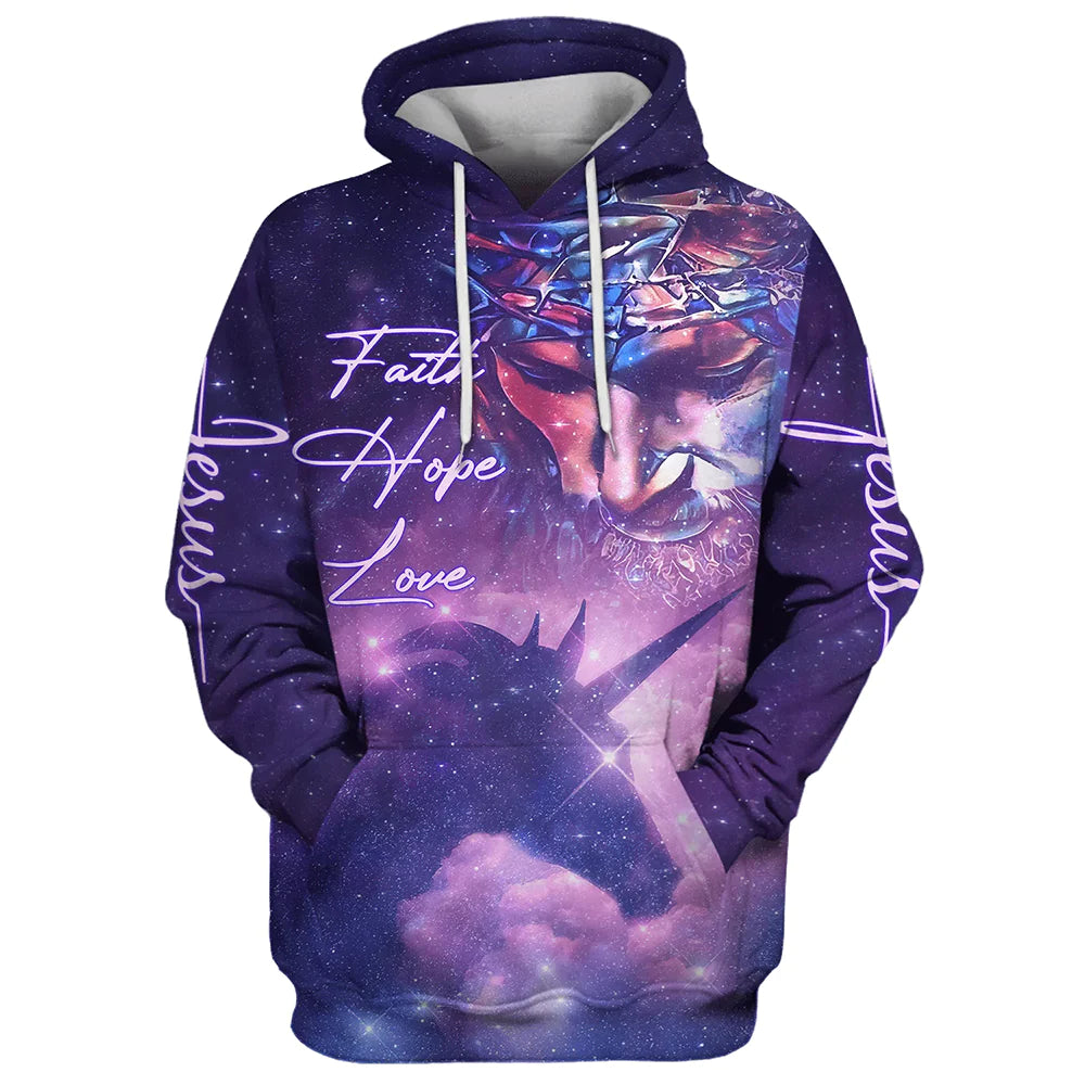 Christianartbag Clothing, Way Maker Miracle Worker Promise Keeper Light In The Darkness My God, Christian 3D Hoodie, Christian 3D Sweater, Personalized Hoodies. - Christian Art Bag
