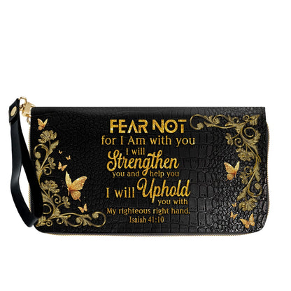 Personalized Leather Handbag with Custom Name & Bible Verse - Personalized Christian Leather Handbag & Wallet Set | CHRISTIANARTBAG™