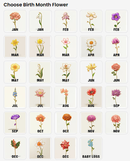 Personalized Leather Handbag with Custom Name & Birth Flowers – CHRISTIANARTBAG Christian Gift for Her