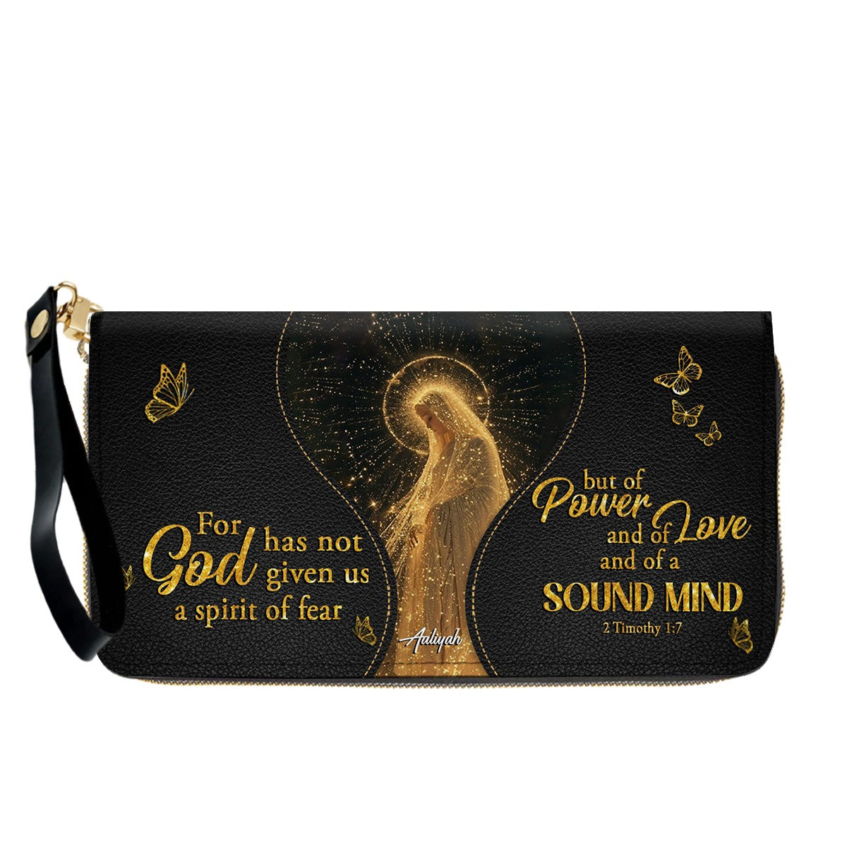 Personalized Christian Leather Handbag & Wallet Set | CHRISTIANARTBAG™ Faith Gift for Women
