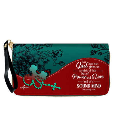 Personalized Christian Leather Handbag – Christian Christmas Gift for Women