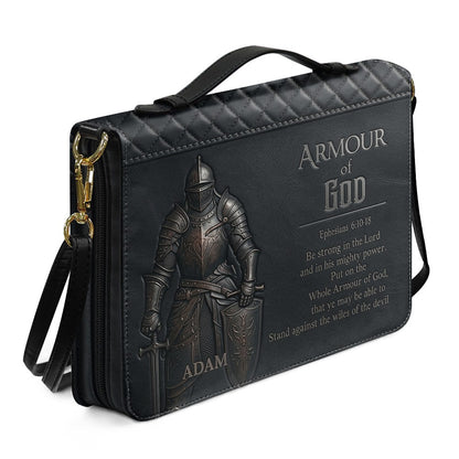 CHRISTIANARTBAG Personalized Armor of God Lion Leather Bible Cover CAB02092426