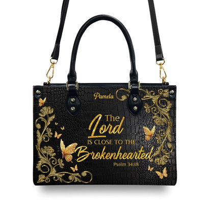 CHRISTIANARTBAG Handbags - WALKING IN FAITH – Personalized Christian Leather Handbag for Women - Custom Bible Verses & Name - Faith-Inspired | Bible-Based | Spirit-Lifting - CABLTB01080625