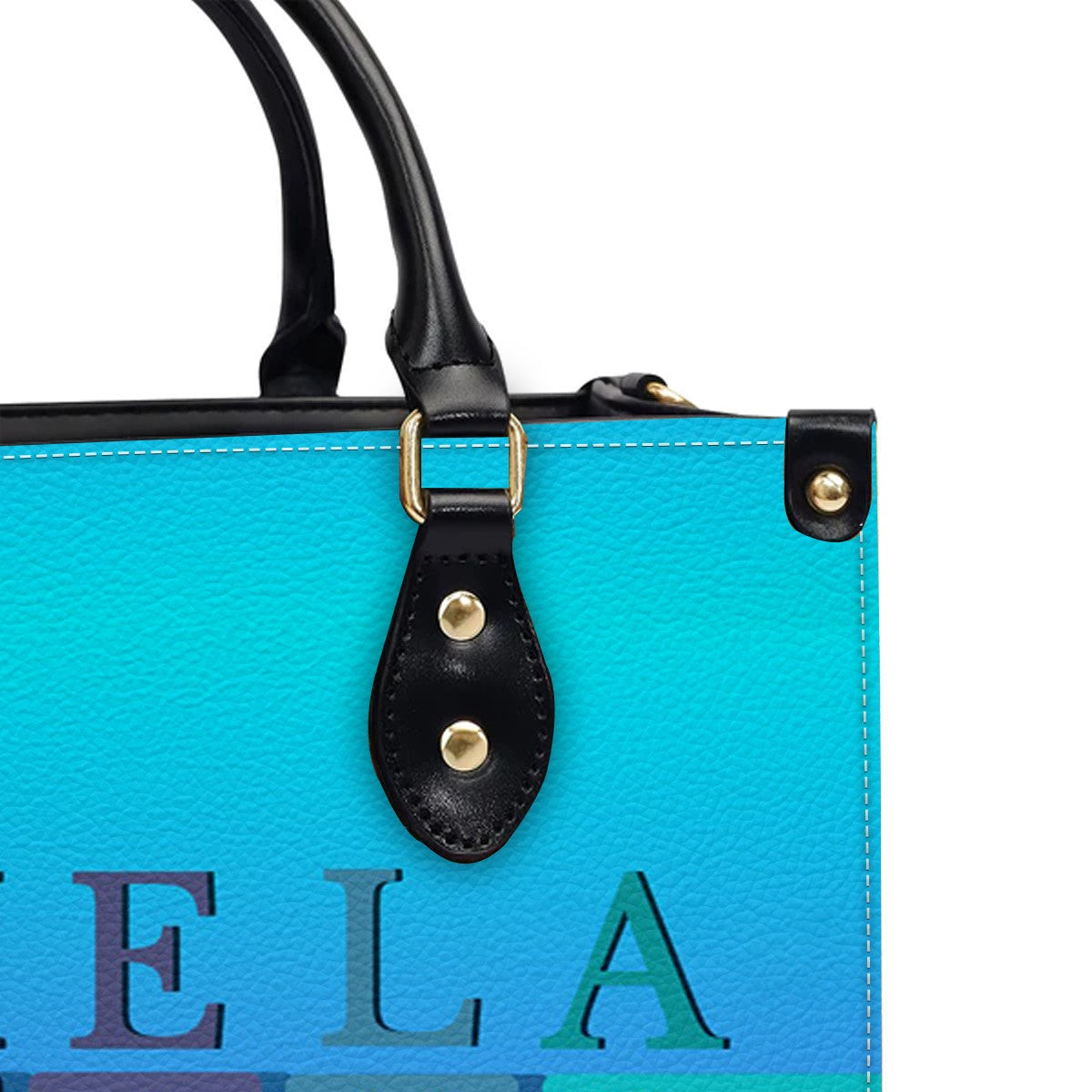 Personalized Christian Leather Handbag – Custom Name Purse with Bible Verses for Each Letter – CHRISTIANARTBAG