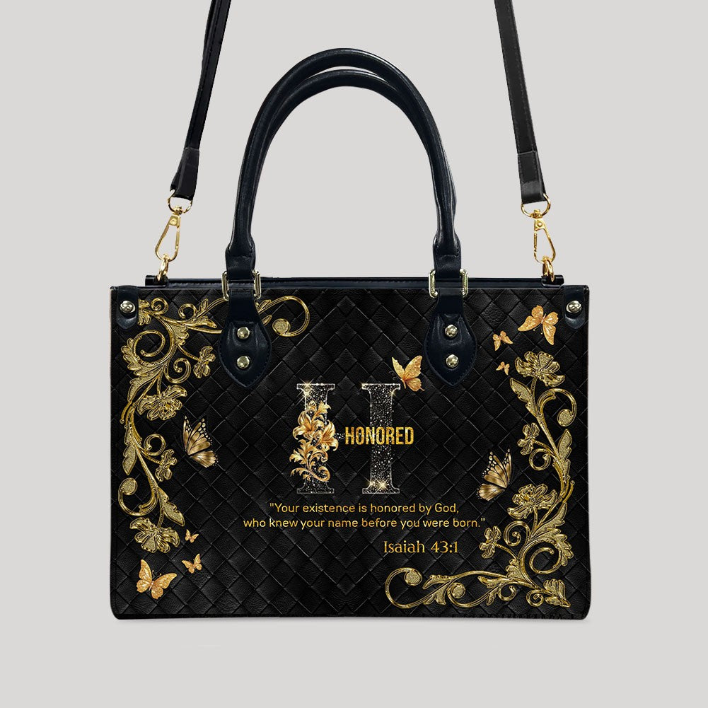 CHRISTIANARTBAG Handbags - Personalized Christian Handbag with Bible Verse – A to Z Alphabet Design – Your Letter, Your Verse, Your Faith – Inspirational Gift for Moms - CABLTB01062425