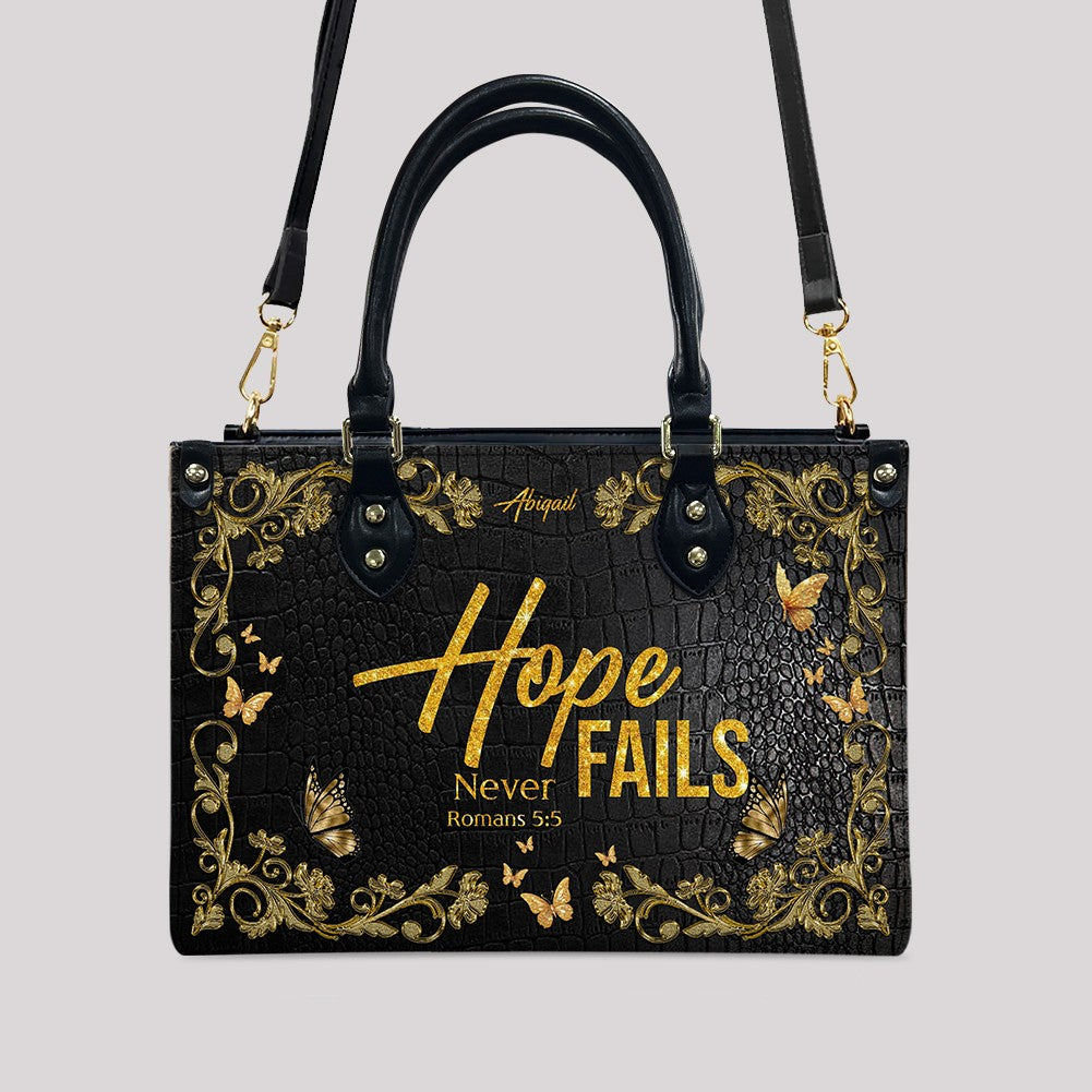 Hope & Faith – Personalized Christian Handbag