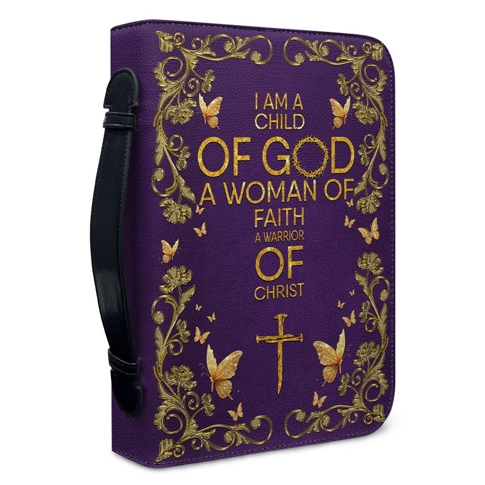 Personalized Bible Cover for Women – Custom Christian Bible Case with Name & Scripture | CHRISTIANARTBAG