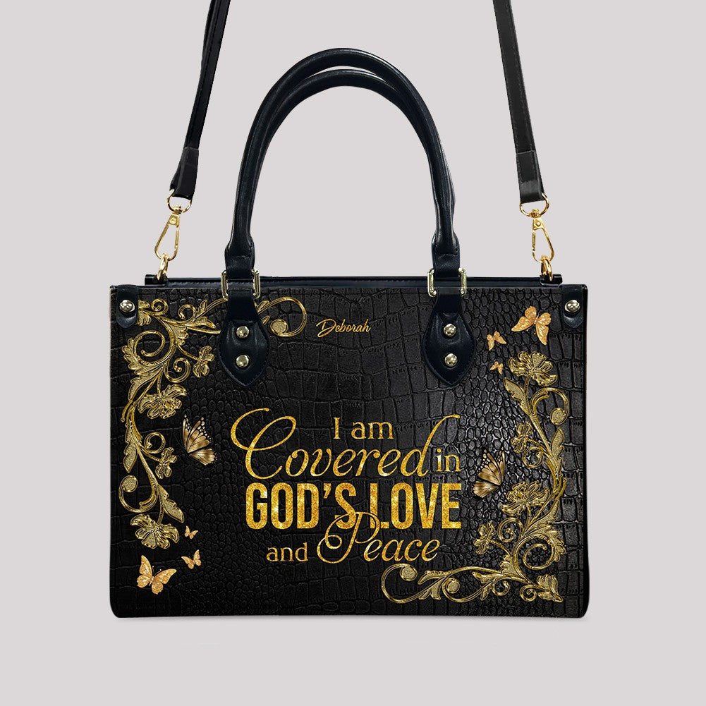 CHRISTIANARTBAG Handbags - Christian Affirmation Leather Handbag for Women – Faith-Based Bible Verse Purse – Inspirational Gift for Moms - CABLTB01062125