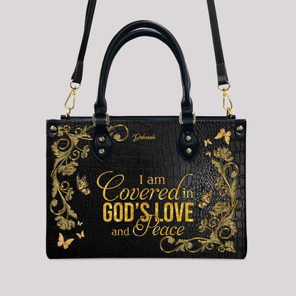 CHRISTIANARTBAG Handbags - Christian Affirmation Leather Handbag for Women – Faith-Based Bible Verse Purse – Inspirational Gift for Moms - CABLTB01062125