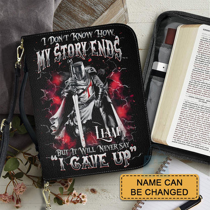 CHRISTIANARTBAG Bible Cover - I'm A Warrior Of God - Personalized Bible Cover for Men, CABBBCV01050725.