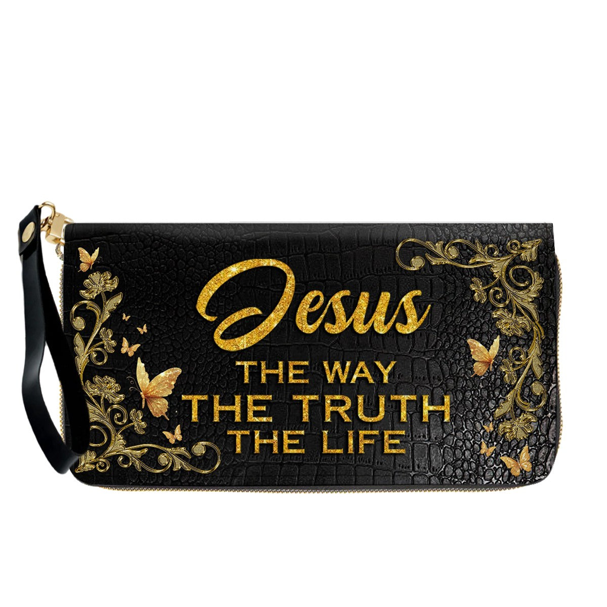Personalized Leather Handbag with Custom Name & Bible Verse - Personalized Christian Leather Handbag & Wallet Set | CHRISTIANARTBAG™