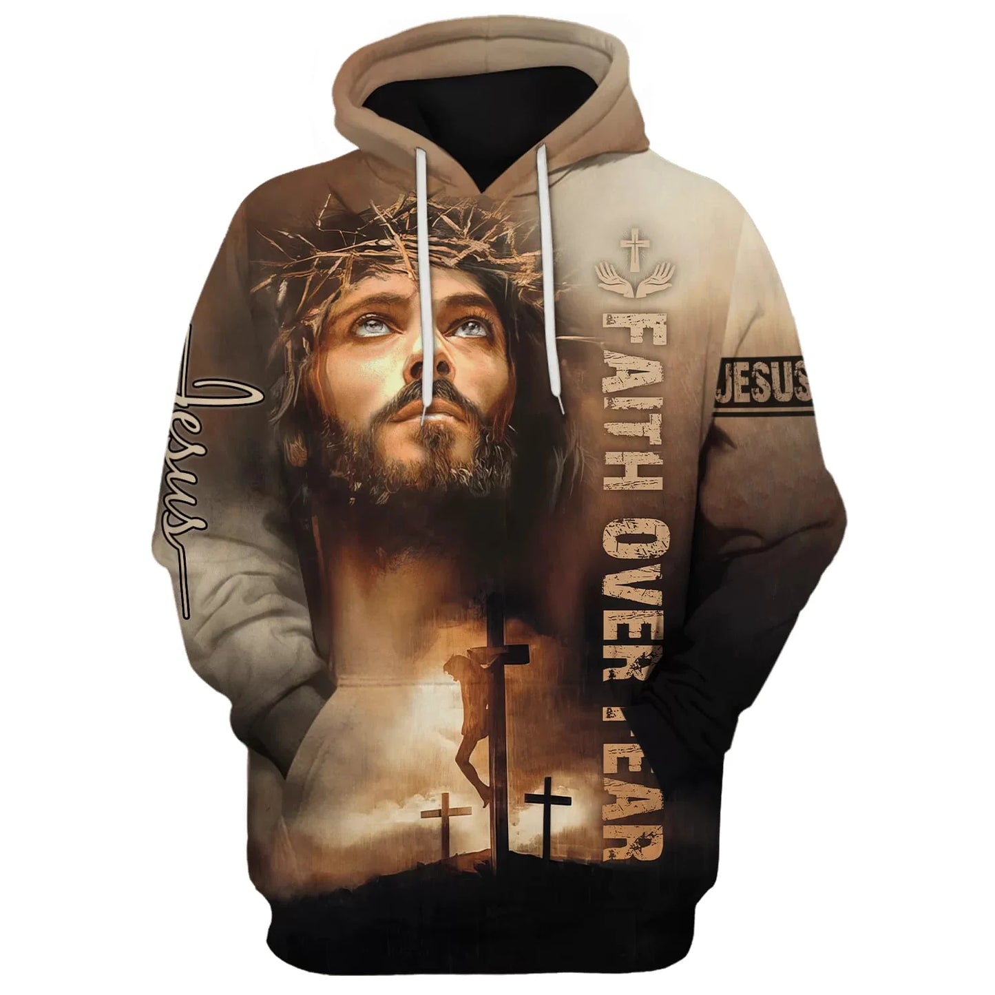 Christianartbag Clothing, Way Maker Miracle Worker Promise Keeper Light In The Darkness My God, Christian 3D Hoodie, Christian 3D Sweater, Personalized Hoodies. - Christian Art Bag