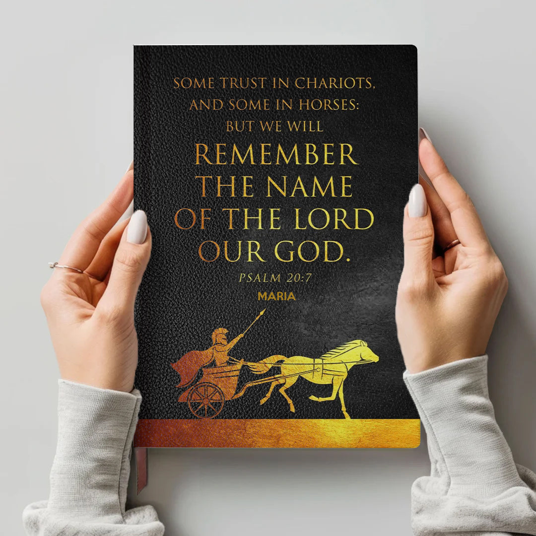 Personalized Psalm 121 Bible Cover – Custom Name | Personalized Leather Notebook