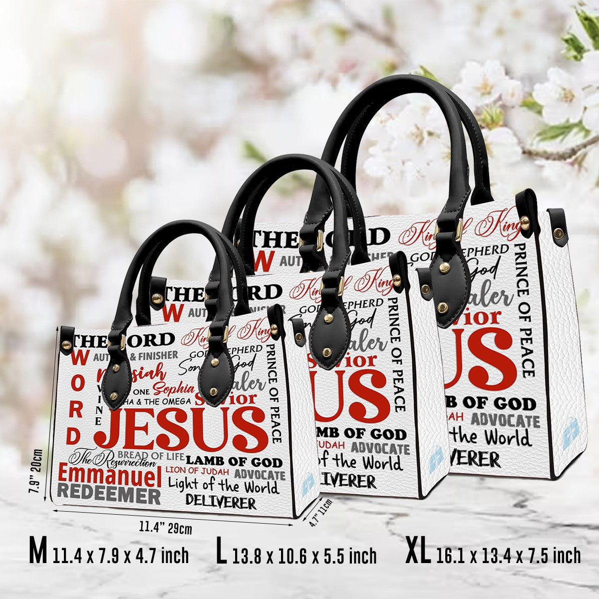 Christianartbag Handbags, Jesus The Lord King Of King Leather Handbag, Vintage hand-woven southwest lacing design Leather Handbag, Gifts for Women, CABLTB03131023. - Christian Art Bag