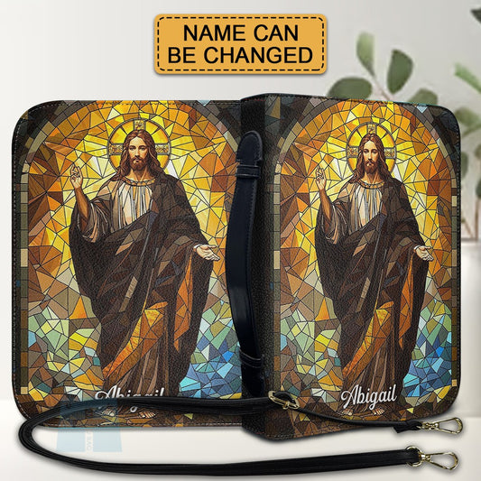CHRISTIANARTBAG Bible Cover - Customizable Bible Cover – Name - Christian Gifts.