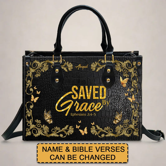 Love & Grace – Personalized Christian Handbag