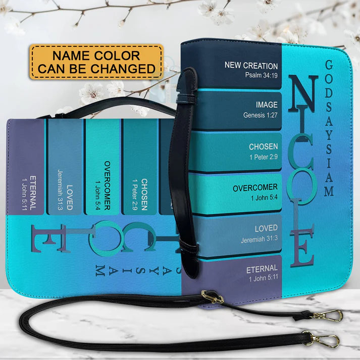 CHRISTIANARTBAG Handbags - Uncover the sacred meaning of your name - Custom Name & Color - Personalized Leather Handbag - CABLTB01250525